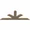 Ekena Millwork Richland Rough Sawn Timber Gable Bracket, Douglas Fir, 72"W x 30"H x 2"D x 6"F, 10/12 Pitch GBW072X30X0206RIC00RDF - alternate 2